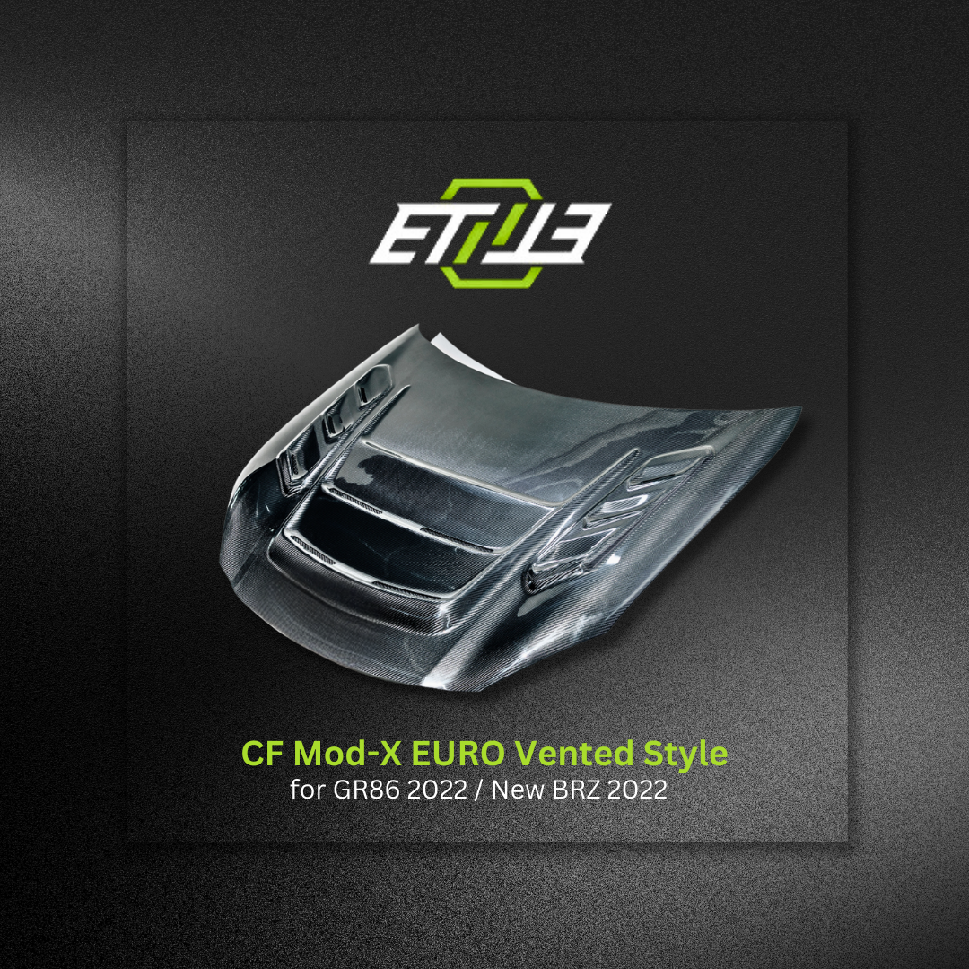 Toyota GR86 Carbon Fiber Mod-X Euro Vented Hood