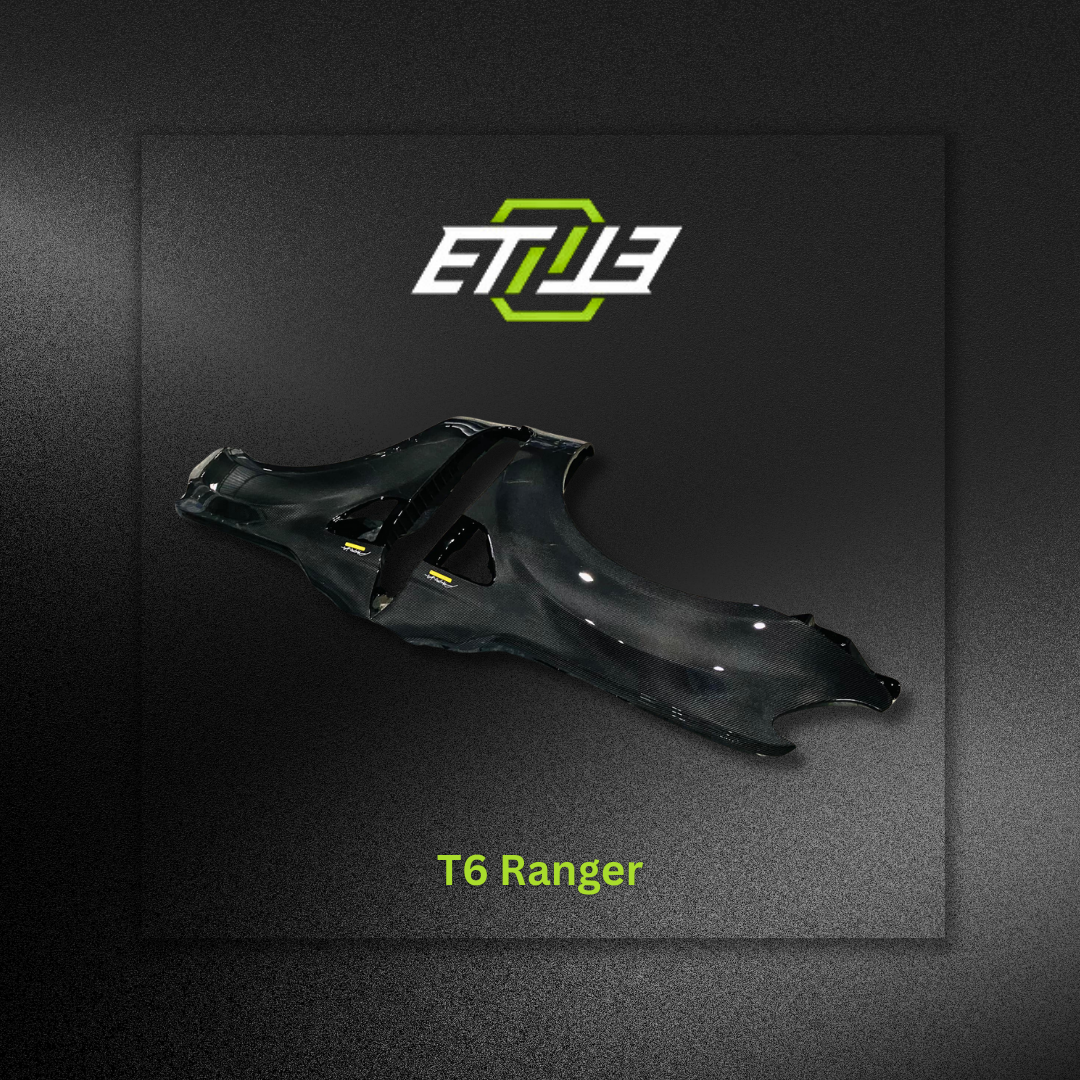 T6 Ford Ranger Dry Carbon Fenders