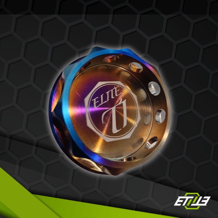 ETi Titanium Oil Cap
