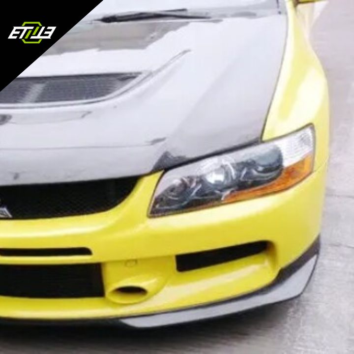 ETi Mitsubishi Evo 8 JP-Style Carbon Fiber Front Lip