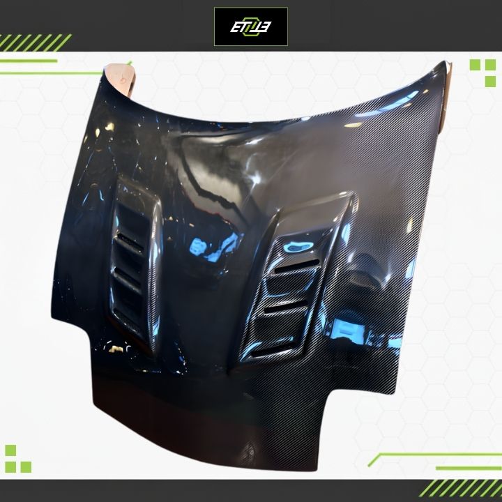 ETi Mazda RX-7 (FD3S) Type-Z Vented Carbon Hood