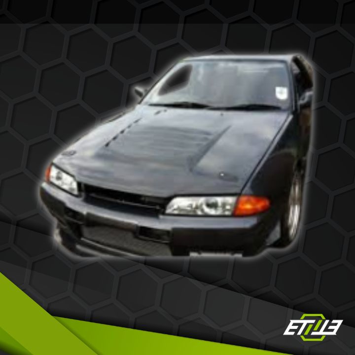 Skyline R32 GTR Nismo Style Carbon Fiber Vented Hood
