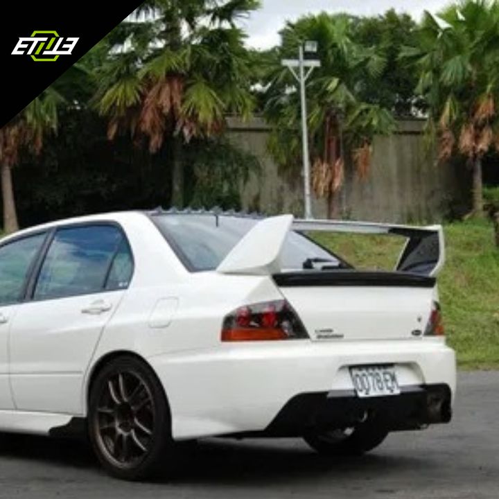 ETi Mitsubishi Evo 8/9 Type-2 Carbon Fiber Rear Spoiler