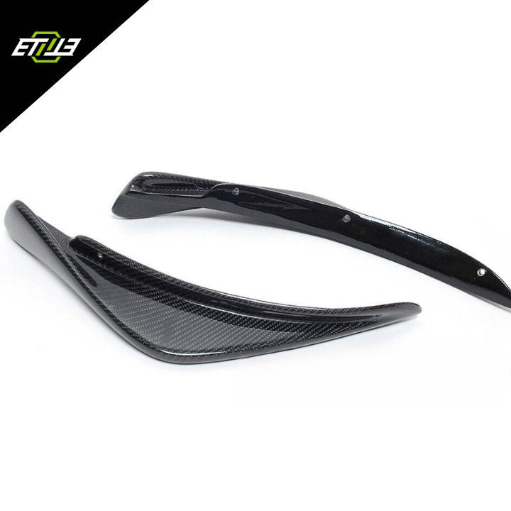 ETi Mitsubishi Evo 8 Ralliart-Style Carbon Fiber Bumper Canards