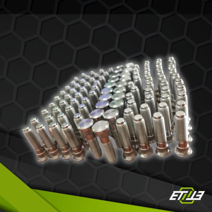 RX7 Titanium Wheel studs 55mm