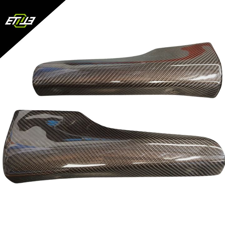 ETi Mitsubishi Evo 8/9 Carbon Fiber Side Skirt Add-On Spats