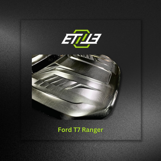 ETi T7 Ford Ranger Vented Carbon Fiber Hood