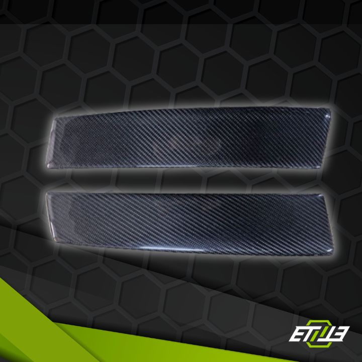 R34 GTR GTT Carbon Fiber B Pillar Cover 2pcs