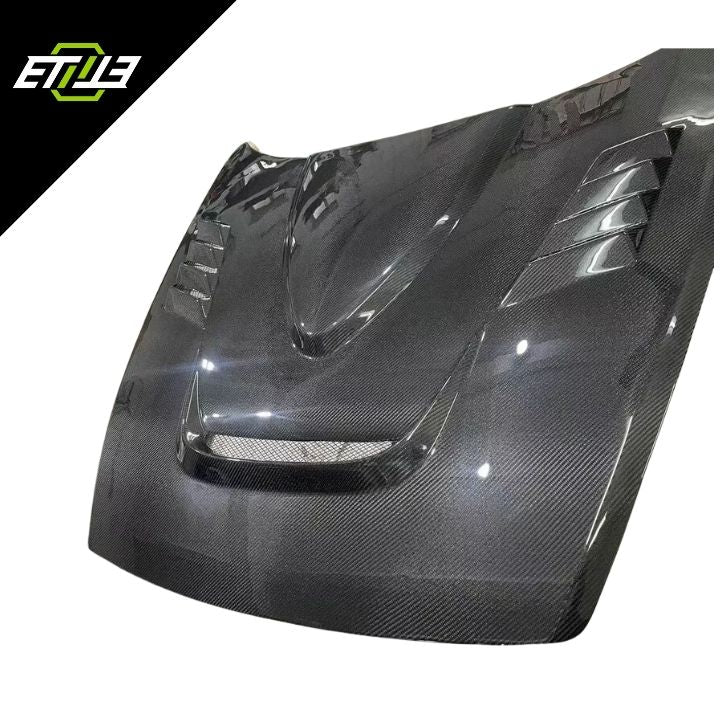 RX-8 SE3P EPA Design Vented Carbon Hood