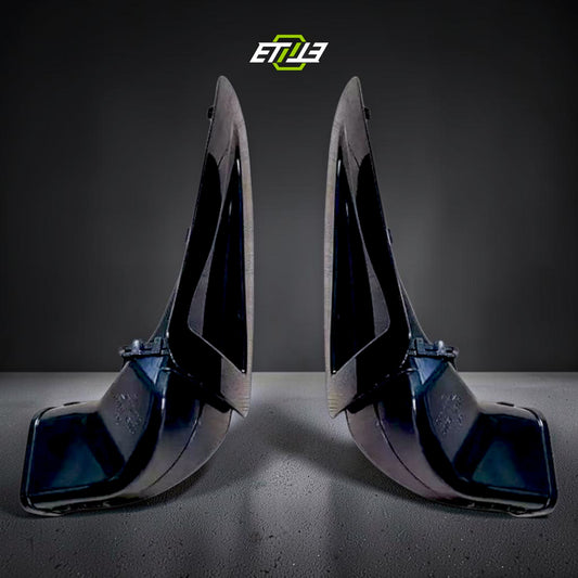 R35 GTR OEM Style Hood Vents With Air Tunnel (Pair)