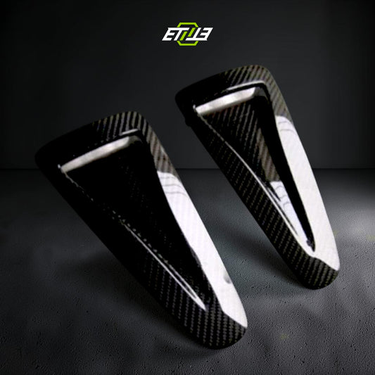 R35 GTR OEM Style Hood Scoop Vents 2pcs