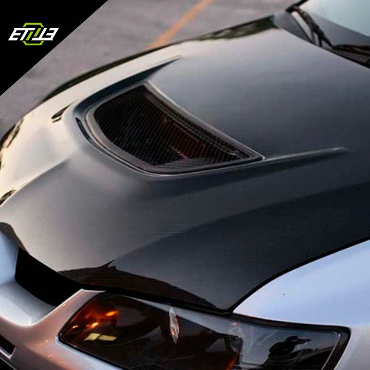 ETi Mitsubishi Evo 8/9 OEM-Style Carbon Fiber Hood