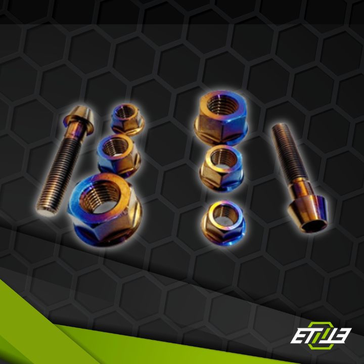 ETi RX-7 Titanium Pulley Hardware