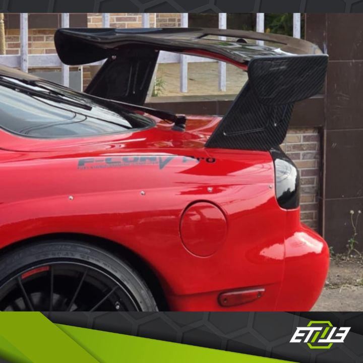 ETi Mazda RX7 Full Vacuum Carbon GT Wing