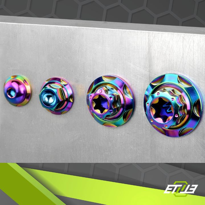 Titanium Step Gasket Washer