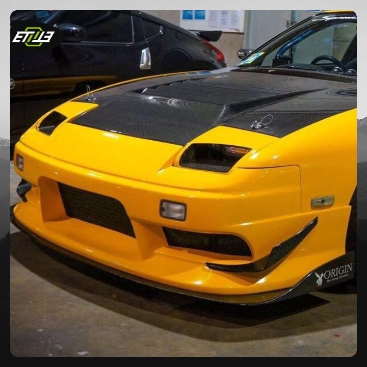ETi Nissan 200SX/180SX Carbon Fiber Front Bumper Lip