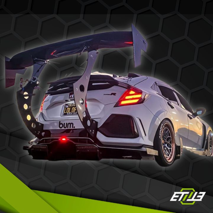 Honda Civic GT Wing (Chassis-Mounted)