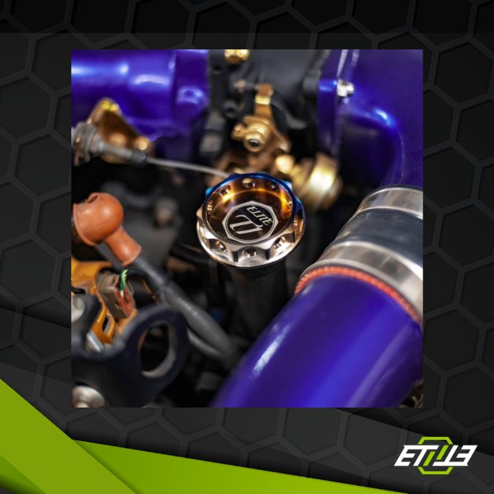 ETi Titanium Oil Cap