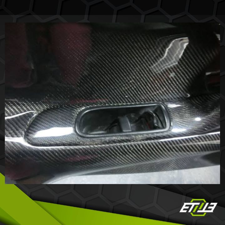 Rx7 FD3S Carbon Fiber Door Handles With Map Pocket