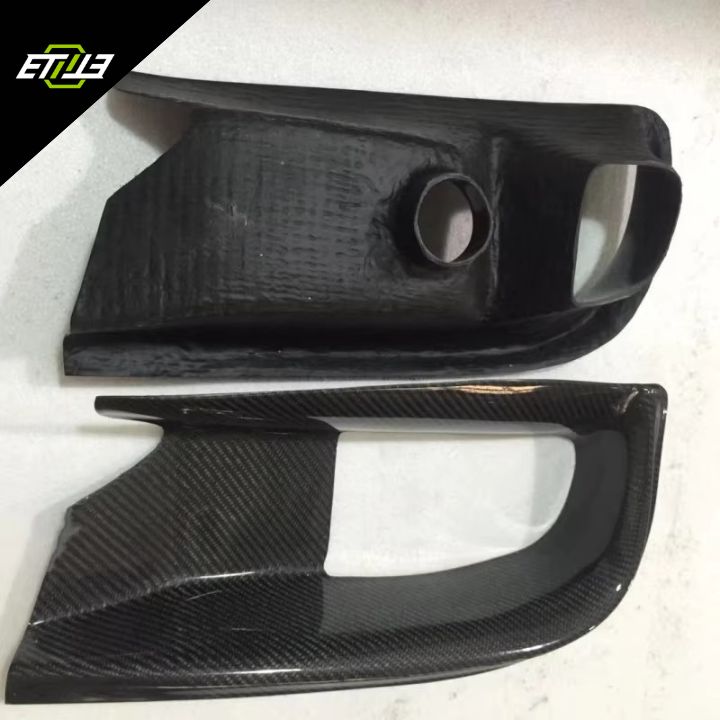 ETi Mitsubishi Evo 9 RA-Style Front Bumper Oil Cooler Guide & Air Duct