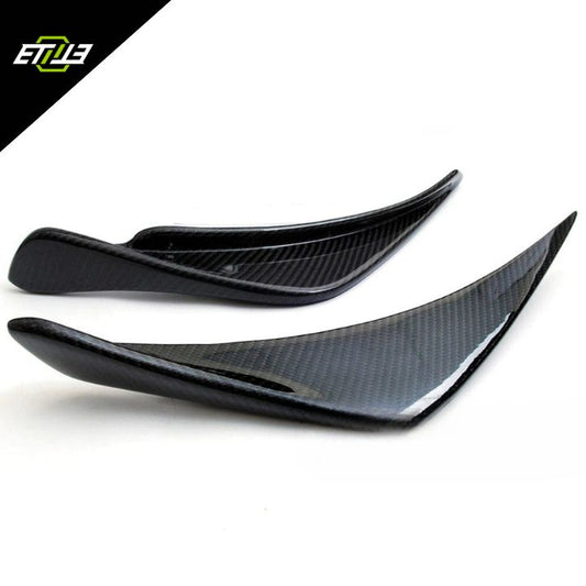 ETi Mitsubishi Evo 8 Ralliart-Style Carbon Fiber Bumper Canards