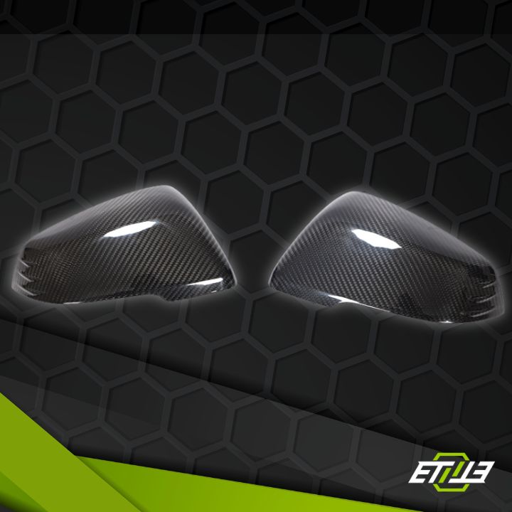 Toyota Supra A90 Carbon Fiber Side Mirror Covers