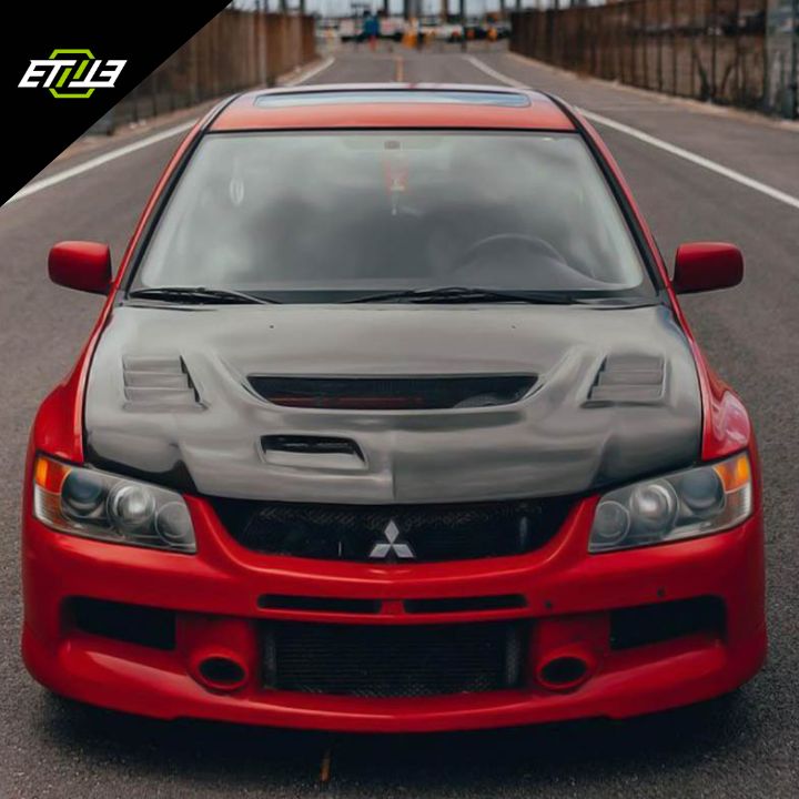 ETi Mitsubishi Evo 8/9 C-West Style Carbon Fiber Hood