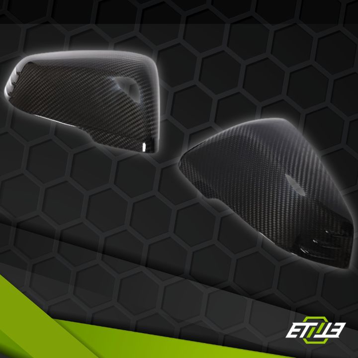 Toyota Supra A90 Carbon Fiber Side Mirror Covers