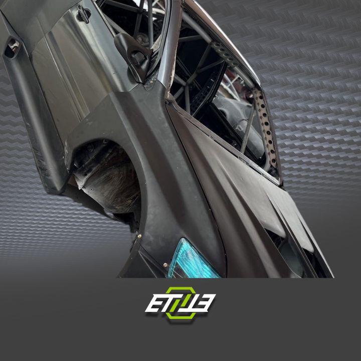 EVO HKS Widebody Side Skirt