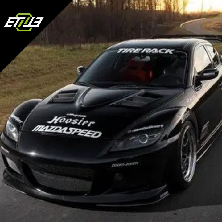 RX-8 SE3P EPA Design Vented Carbon Hood