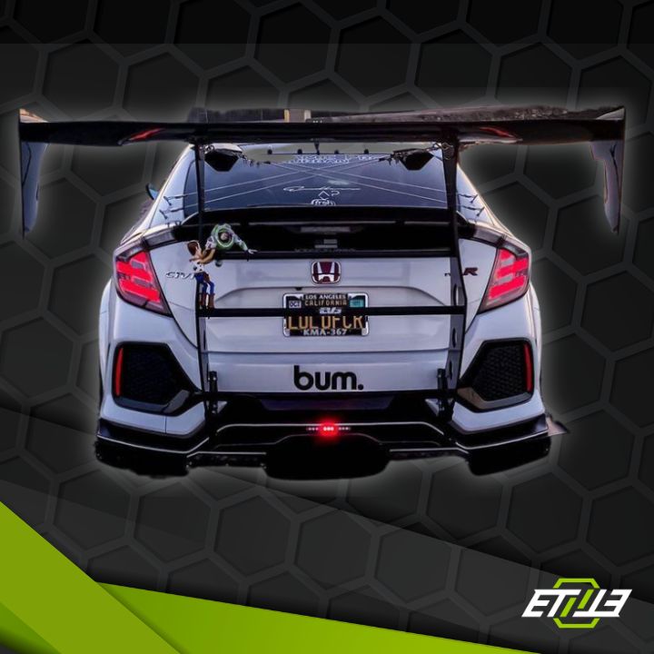 Honda Civic GT Wing (Chassis-Mounted)