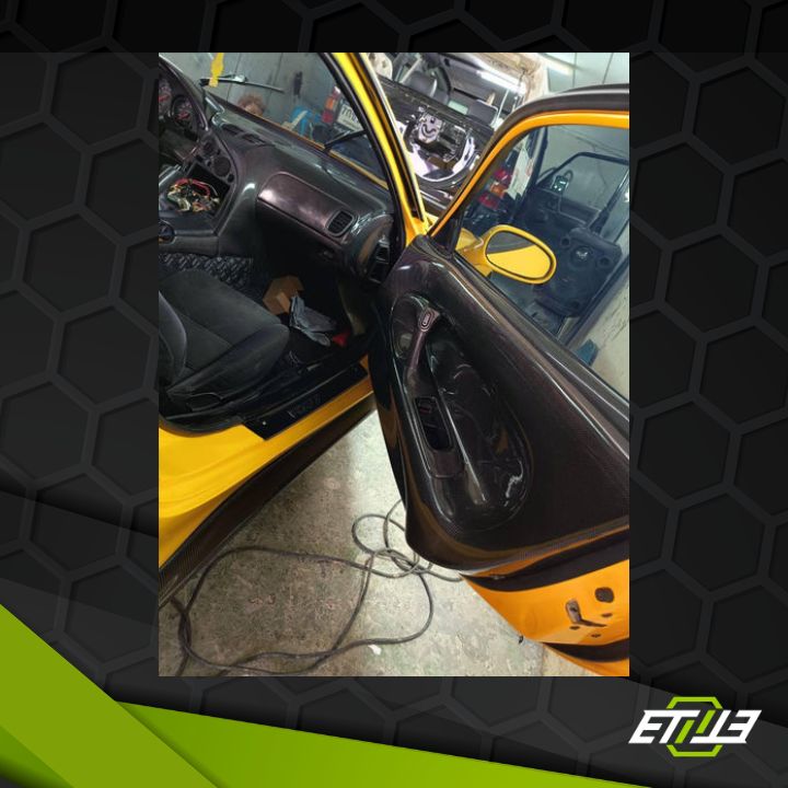 Rx7 FD3S Carbon Fiber Door Cards