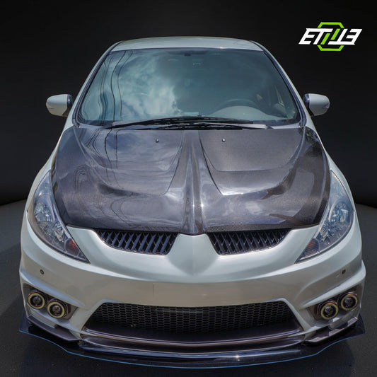 ETi Mitsubishi Space Wagon ETi Carbon Fiber Hood