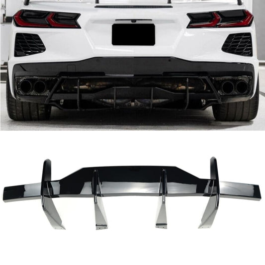 C8 Carbon Rear Bumper Diffuser