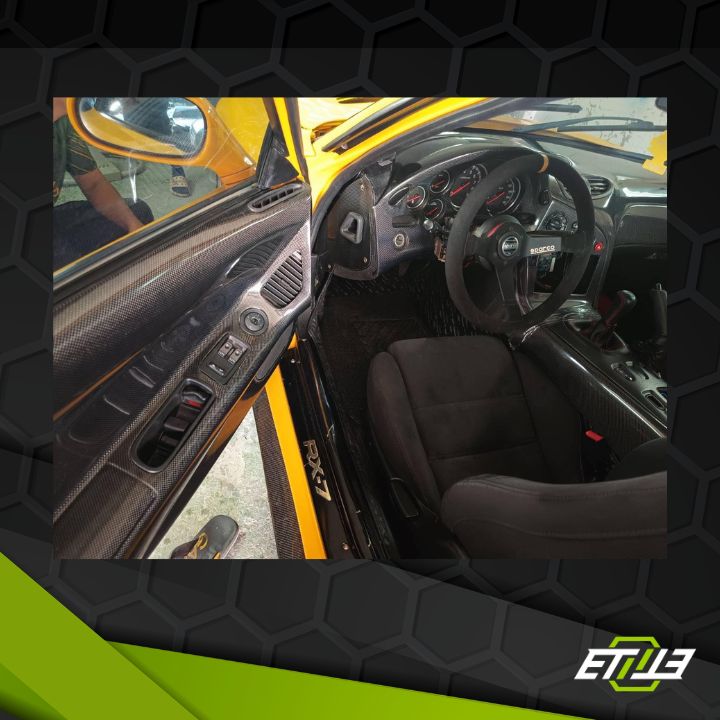 RX7 Carbon Fiber Dash