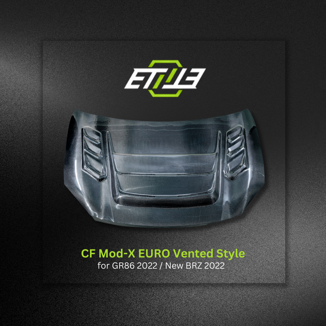 Toyota GR86 Carbon Fiber Mod-X Euro Vented Hood