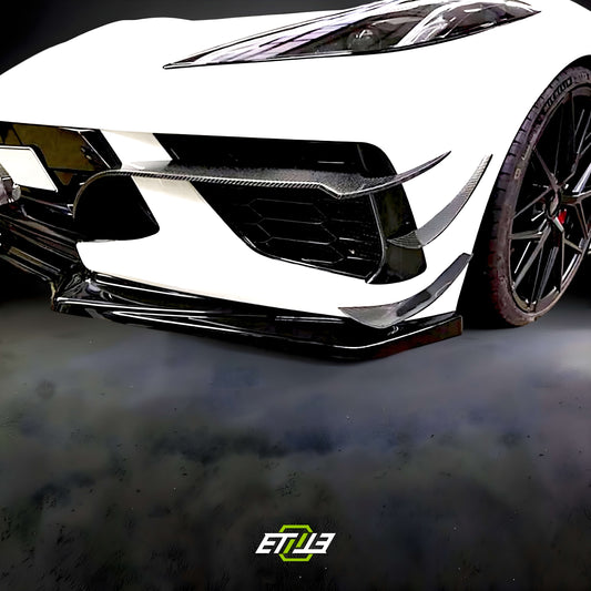 C8 Bumper Canards