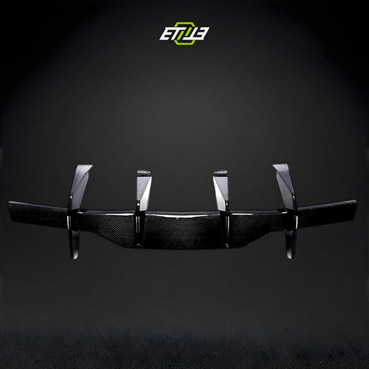 C8 Carbon Rear Bumper Diffuser