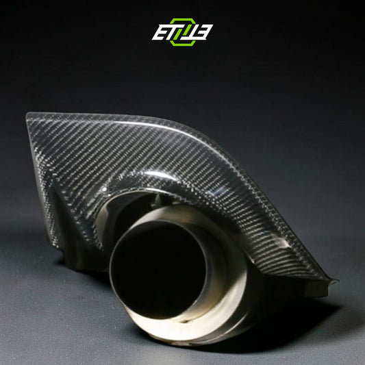 ETi Evo 8/9 VS-Style Carbon Fiber Exhaust Heatshield - Elite Ti Premium Asset