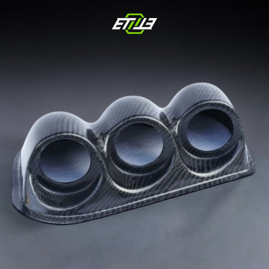 ETi Evolution 8/9 Carbon Fiber Triple Gauge Pod (LHD) - Elite Ti Premium Asset