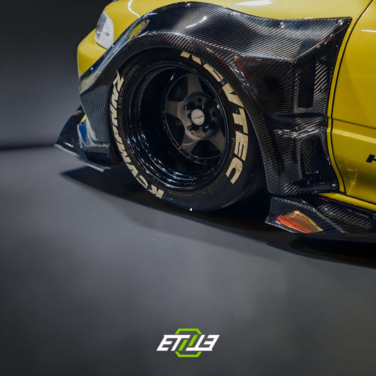 ETi Honda Civic EG Carbon Fiber Widebody Kit