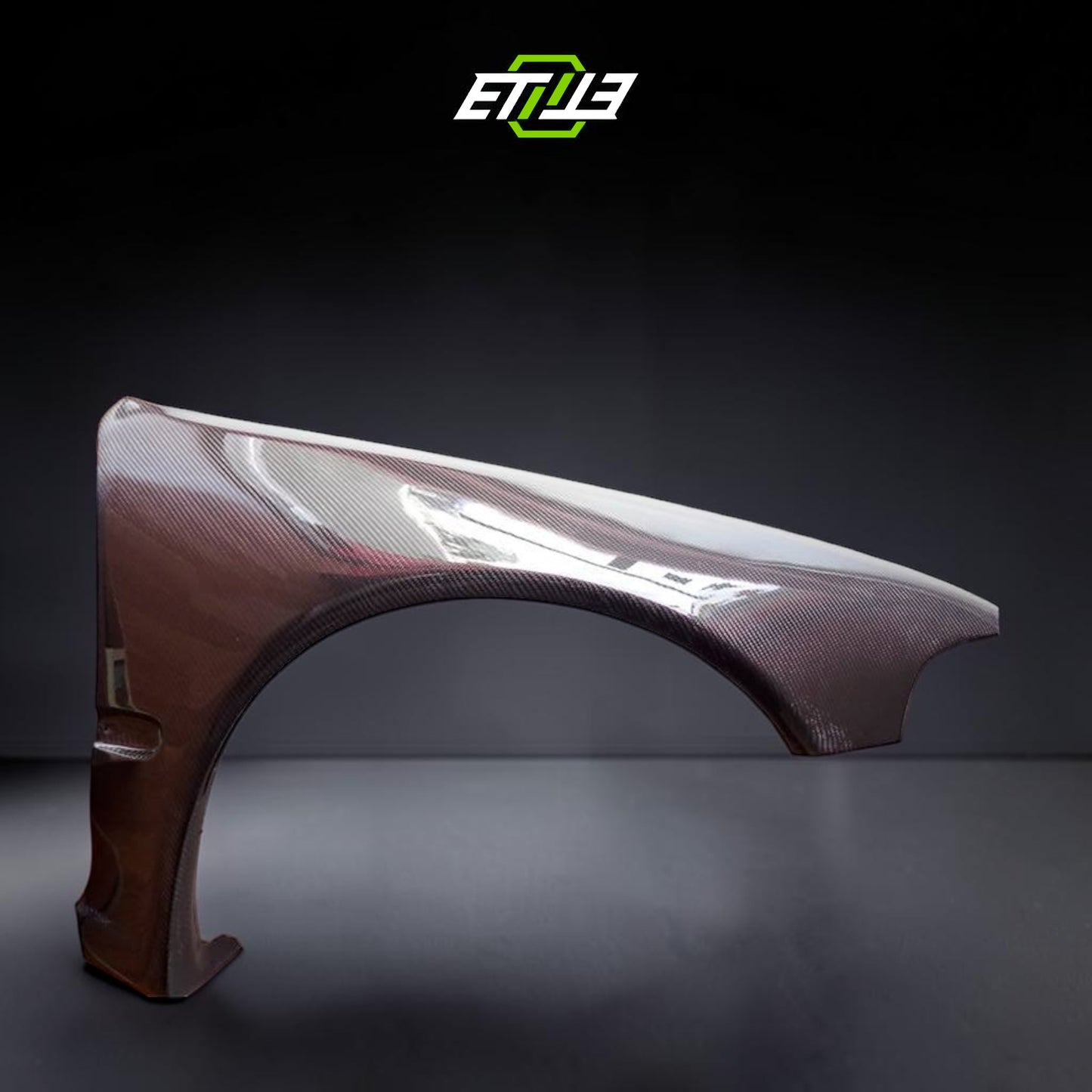 ETi Honda Civic EG Dry Carbon Fiber Drag Racing Front Fender | Shopifydevstudio