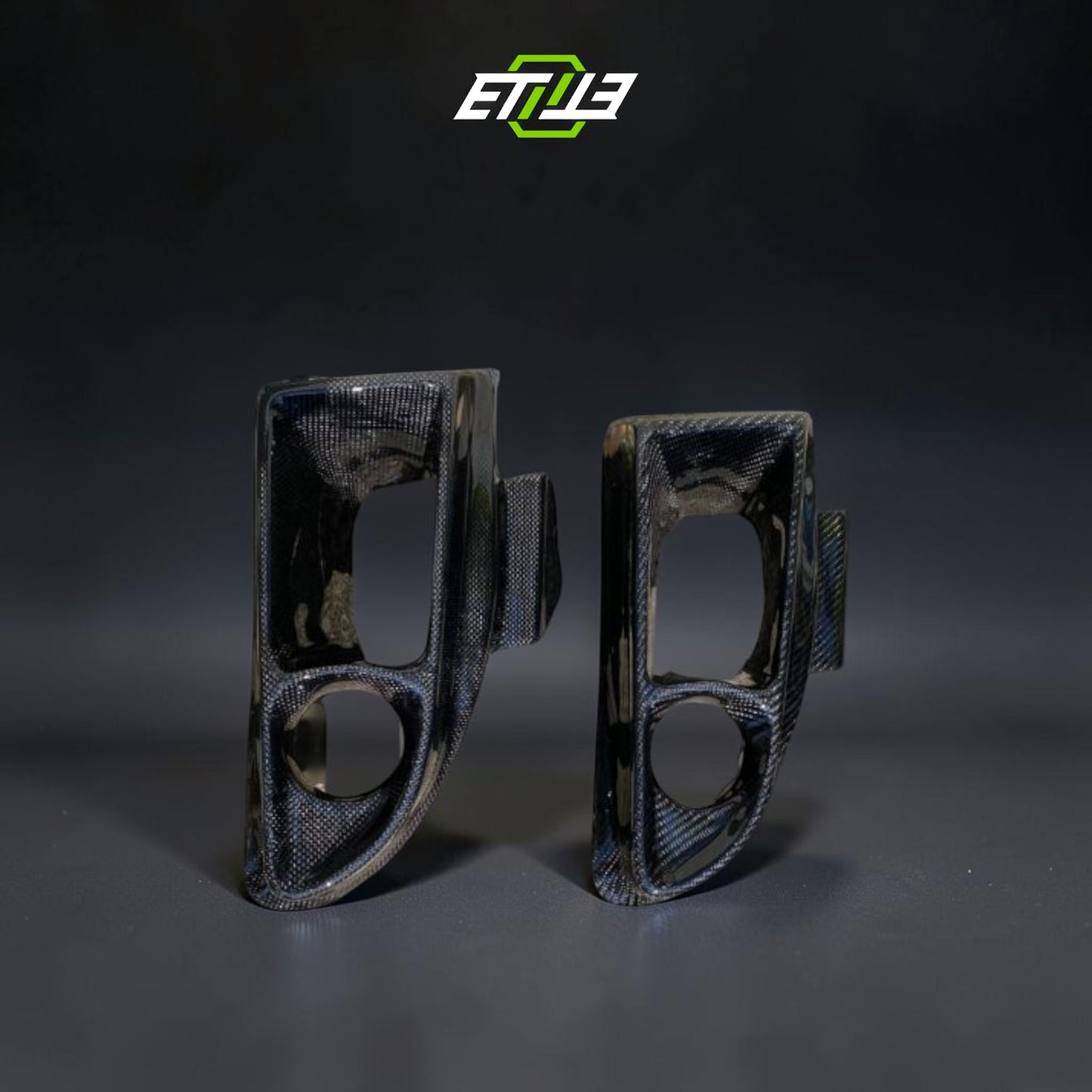 ETi Honda Civic EG Headlight Air Intake Vents (Dry Carbon) | Shopifydevstudio