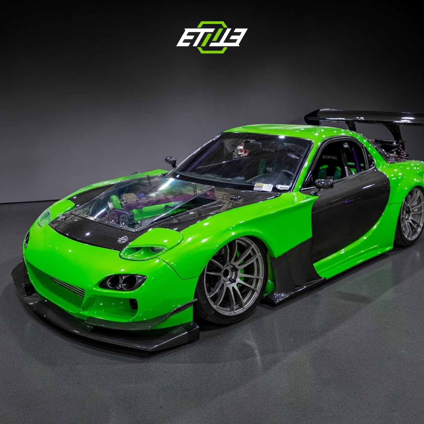 ETi Mazda RX-7 (FD3S) Carbon Fiber Doors
