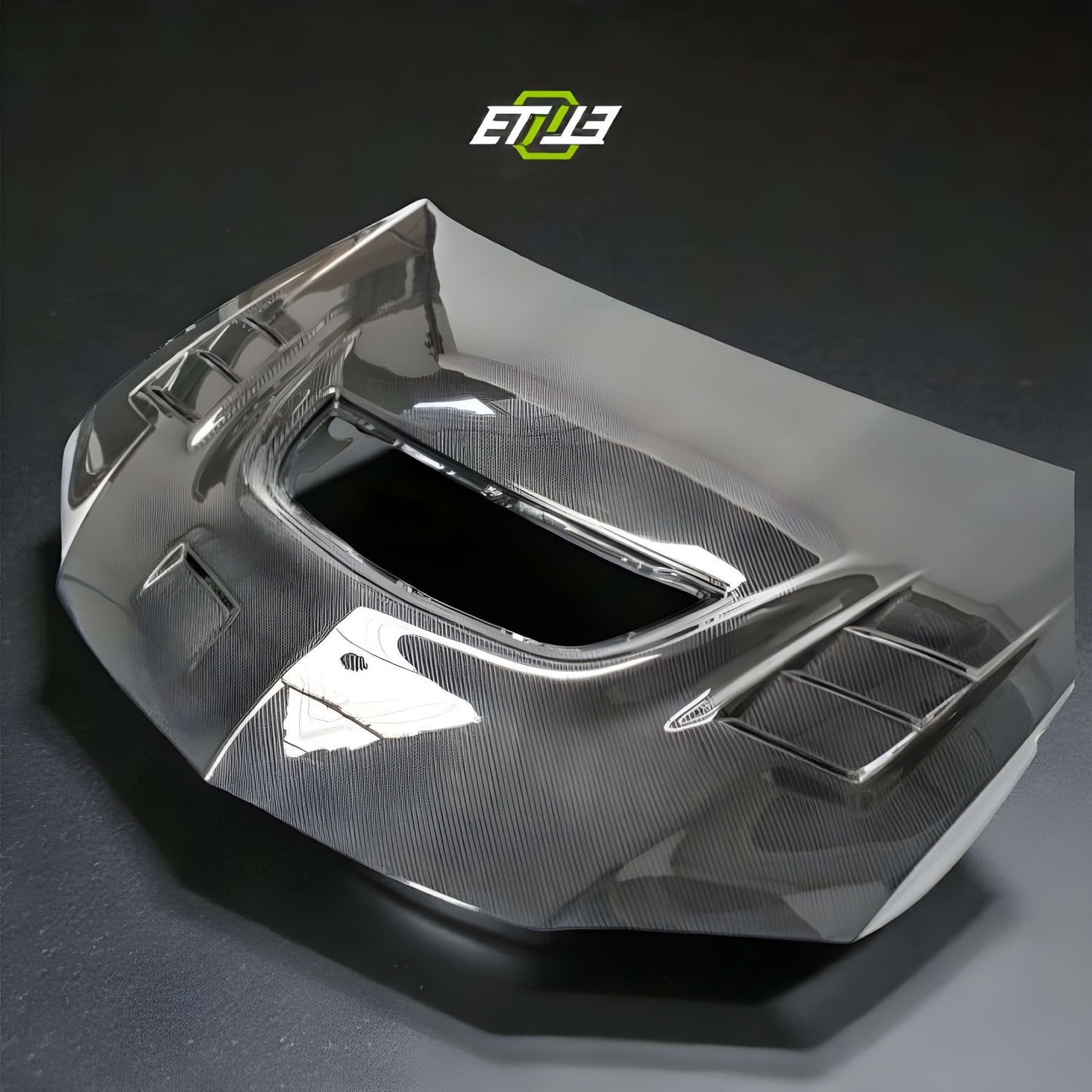 ETi Mitsubishi Evo 8/9 C-West Style Carbon Fiber Hood