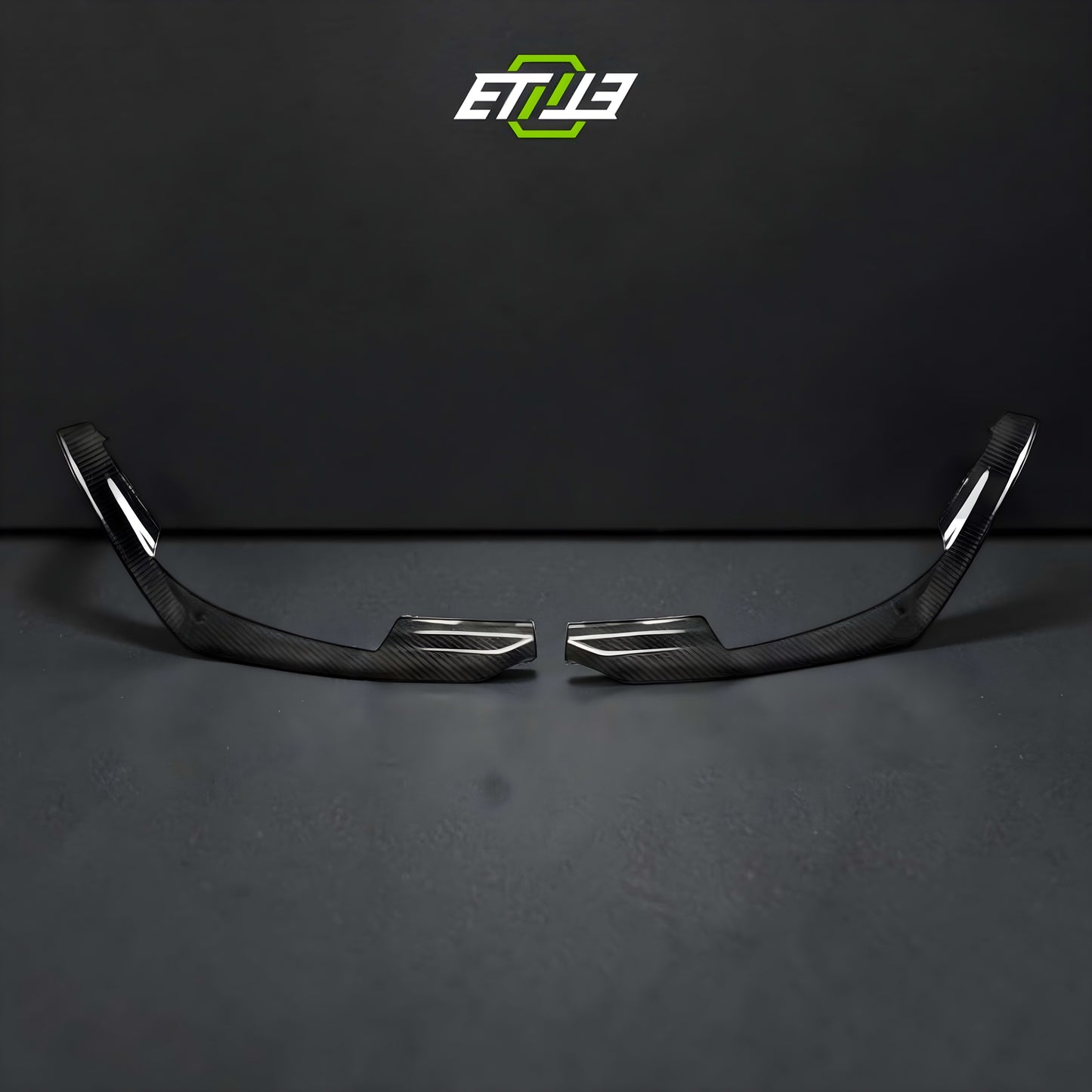 ETi Mitsubishi Evo 8/9 Ralli-Style Carbon Fiber Front Lip