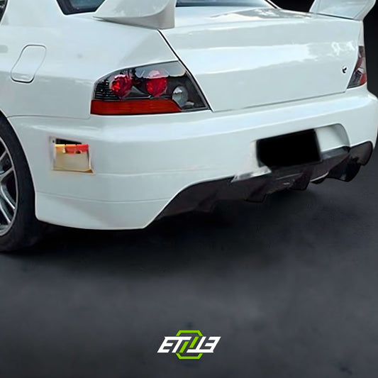 ETi Mitsubishi Evo 9 OEM Rear Bumper Diffuser