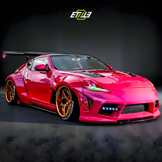 ETi Nissan 370Z (Pink) Widebody W3 Body Kit