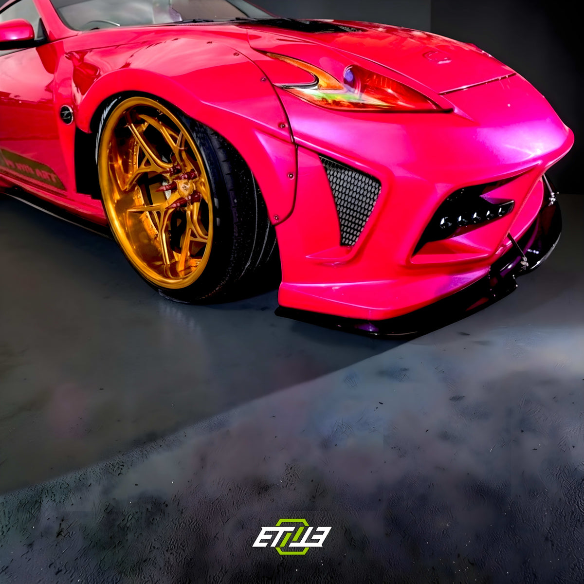 ETi Nissan 370Z (Pink) Widebody W3 Body Kit