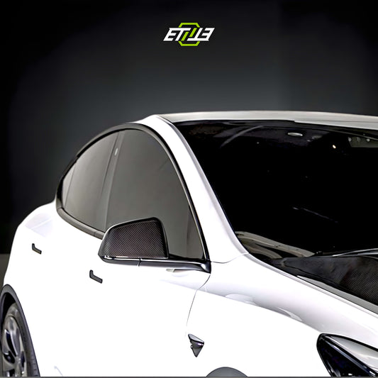 ETi Tesla Model 3 Dry Carbon Mirror Caps